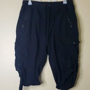 Calvin Klein performance womens cargo shorts L